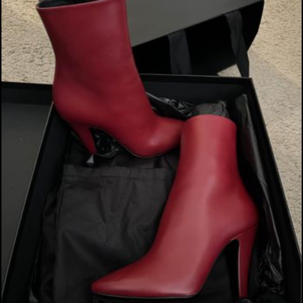 Brand New Saint Laurent Booties- size 38